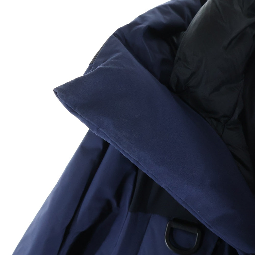 F.C.R.B./F.C.Real Bristol/FCRB(エフシーアールビー/エフシーレアルブリストル) 20AW DOWN BENCH PARKA ナイロン ベンチパーカー ダウンジャケット ネイビー FCRB-202037