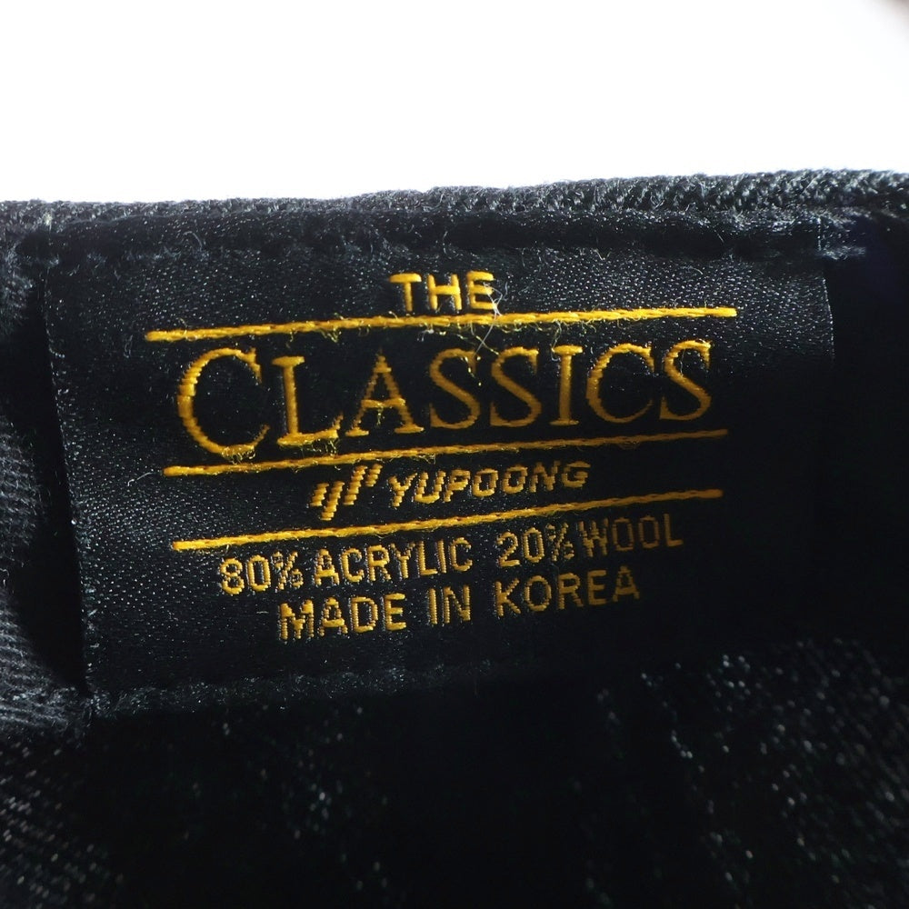 TENDERLOIN(テンダーロイン) ロゴ刺繍 ベースボールキャップ 帽子 ブラック