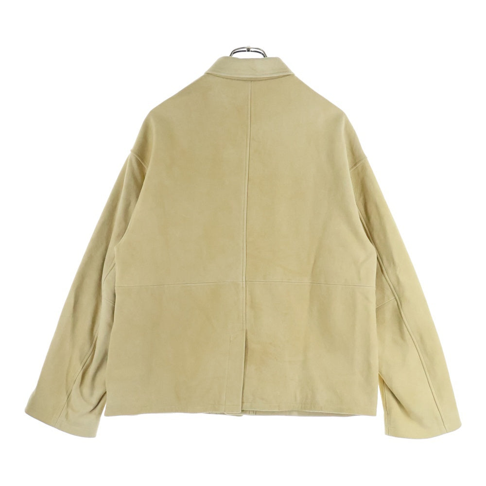 VISVIM(ヴィスヴィム) SOWER JKT ディアスキン スエード レザージャケット ベージュ 0122105013027