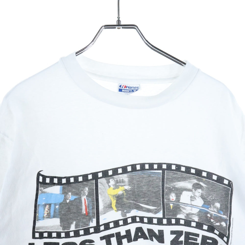 VINTAGE(ヴィンテージ) 80S LESS THAN ZERO ヴィンテージ レス サン ゼロ ムービー フォトプリント クルーネック 半袖 Tシャツ カットソー ホワイト