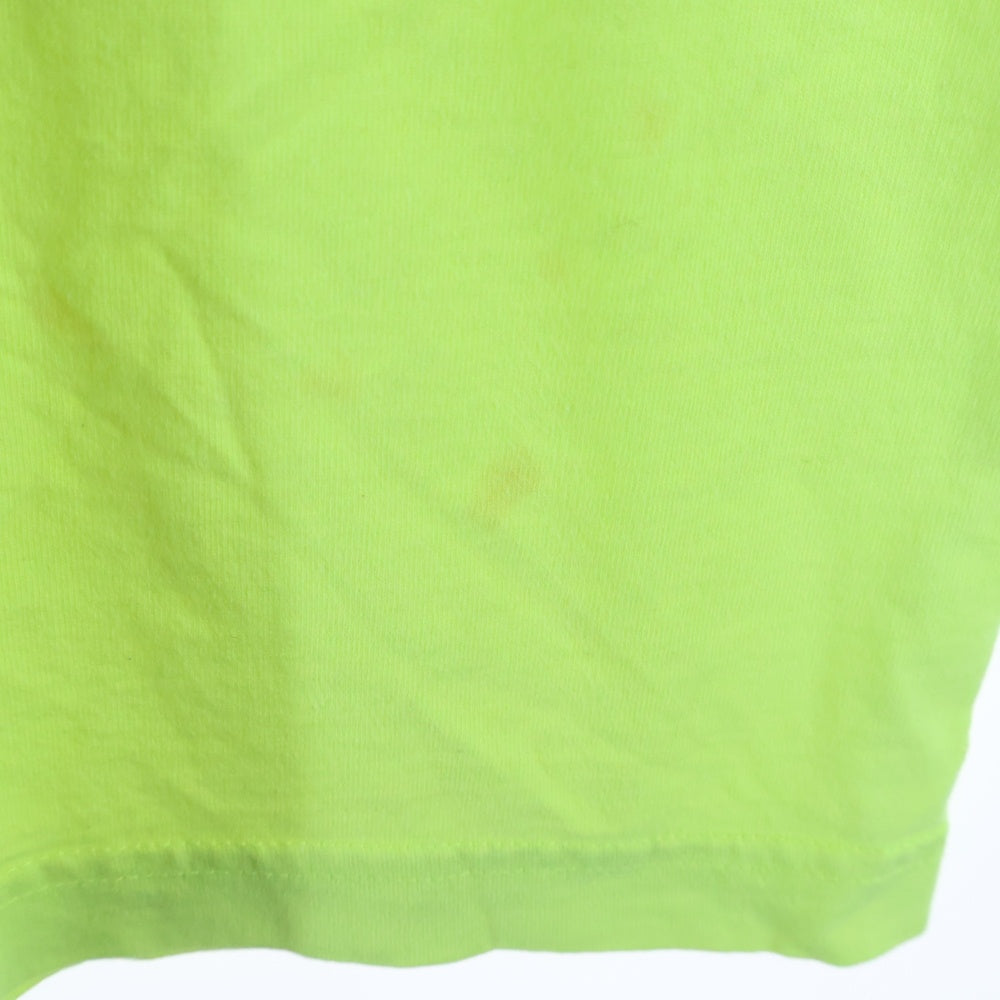 BALENCIAGA(バレンシアガ) 19SS WFP TEE WFPロゴプリント クルーネック半袖Tシャツ カットソー イエロー 541874 TCV36