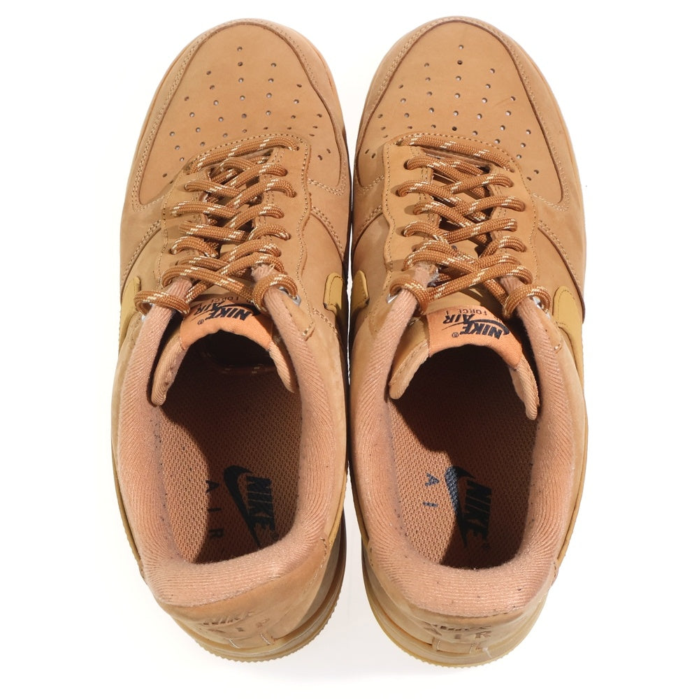 NIKE(ナイキ) AIR FORCE 1 '07 WB FLAX WHEAT-GUM エアフォース1 フラックス ウィート ローカットスニーカー ブラウン US9.5/27.5cm CJ9179-200