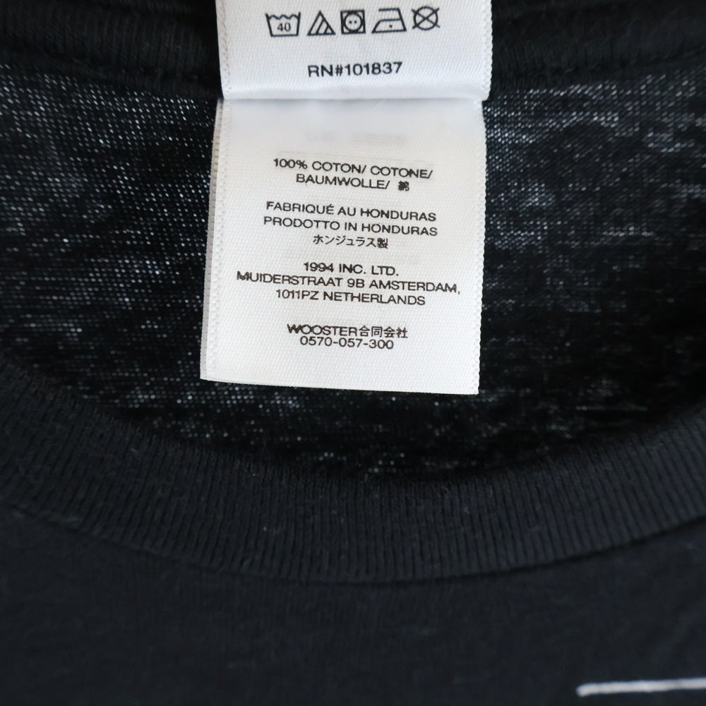 SUPREME(シュプリーム) 25AW ×Y's Yohji Yamamoto Thinker Tee ワイズ ヨウジヤマモト シンカー フロントプリント クルーネック 半袖Tシャツ カットソー ブラック