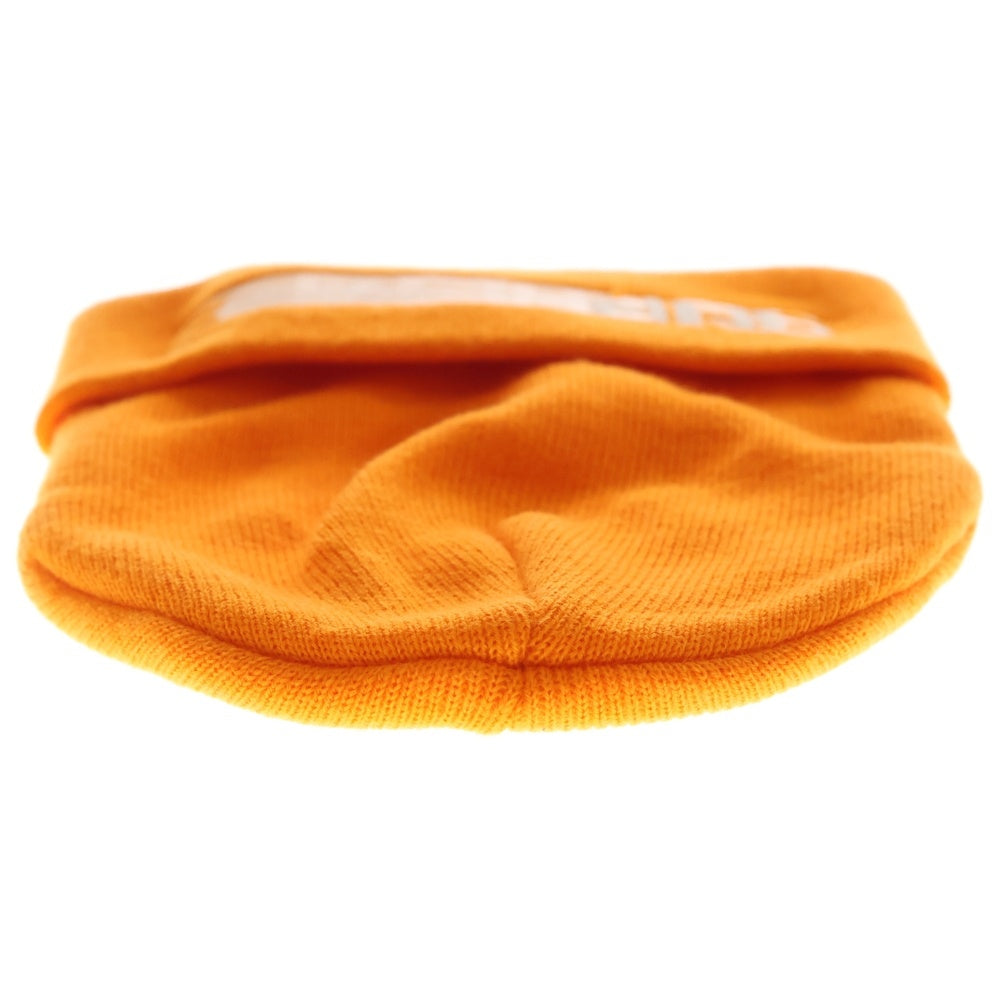 SUPREME(シュプリーム) 23SS Motion Logo Beanie モーションロゴ刺繍 ビーニー ニット帽 帽子 オレンジ レディース
