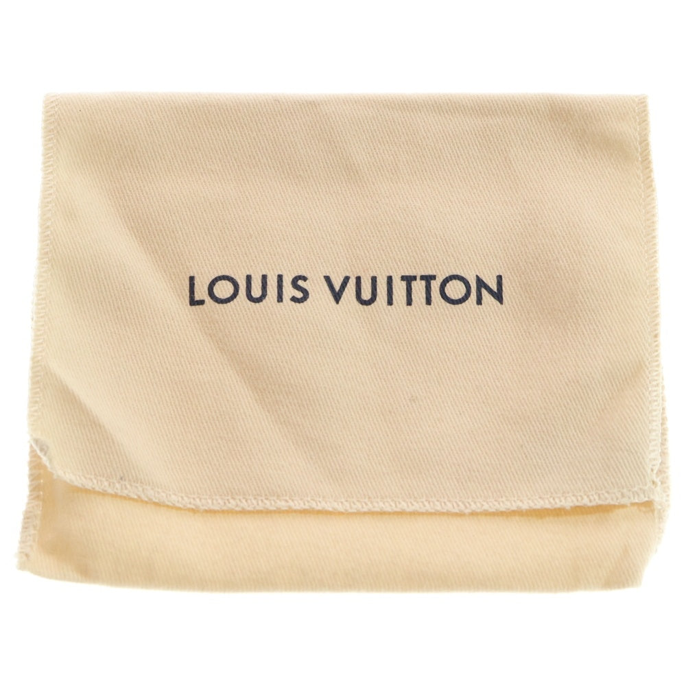 LOUIS VUITTON(ルイヴィトン) ジョルジュ ミレジム カーフレザー コンパクトウォレット 三つ折り財布 ブラック RFID M25965