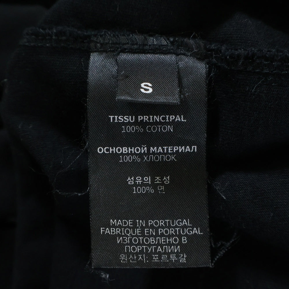 VETEMENTS(ヴェトモン) 21SS アナーキーロゴプリント 半袖Tシャツカットソーブラック UA52TR490W