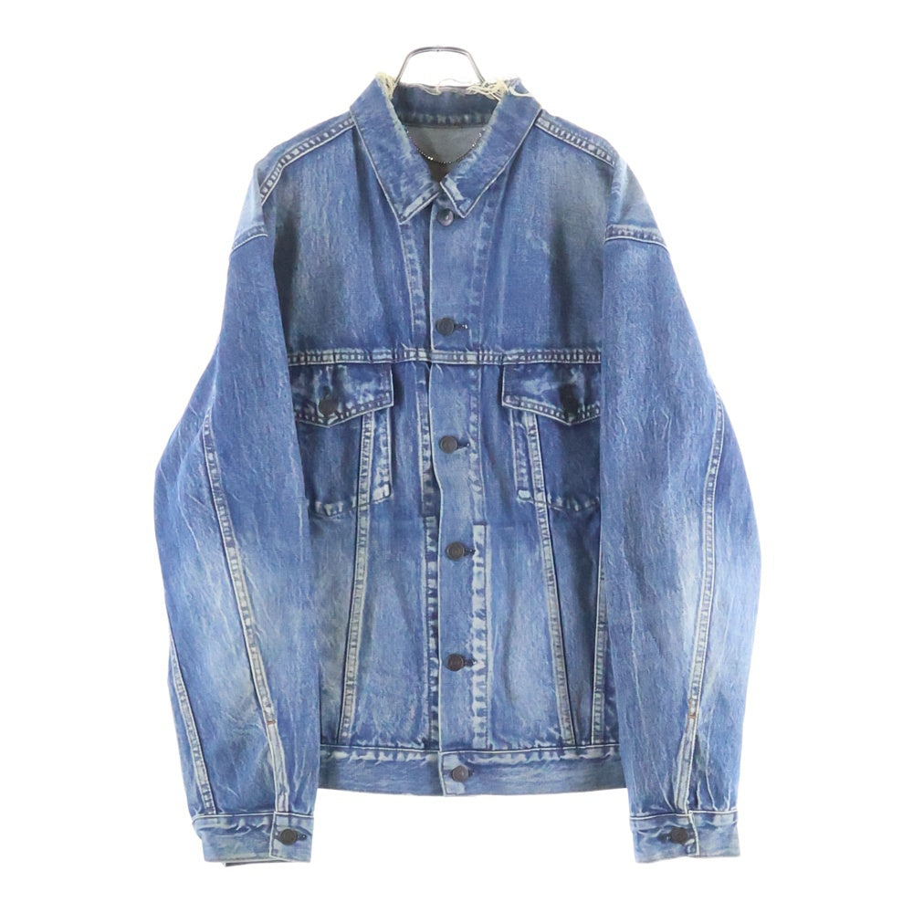 BALENCIAGA(バレンシアガ) 17AW オーバーサイズ デニム トラッカー ジャケット インディゴ 493609