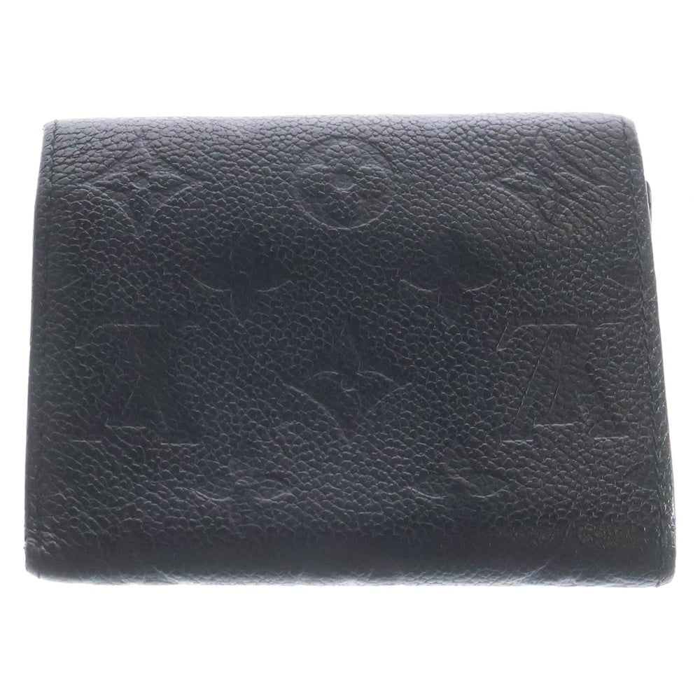 LOUIS VUITTON(ルイヴィトン) PORTEFEUILLE VICTORINE モノグラム ポルトフォイユ ヴィクトリーヌ ウォレット 三つ折り財布 ブラック M64060 SP3198