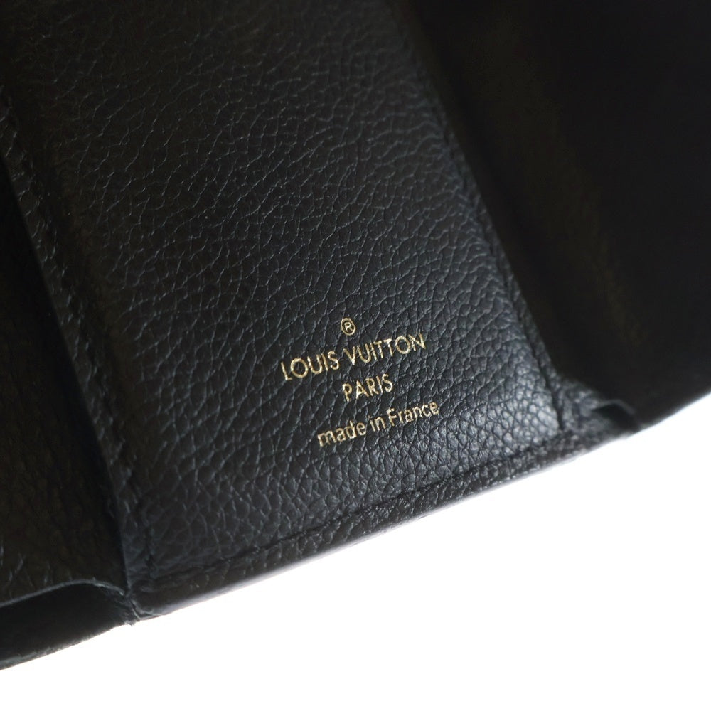 LOUIS VUITTON(ルイヴィトン) PORTEFEUILLE VICTORINE モノグラム ポルトフォイユ ヴィクトリーヌ ウォレット 三つ折り財布 ブラック M64060 SP3198
