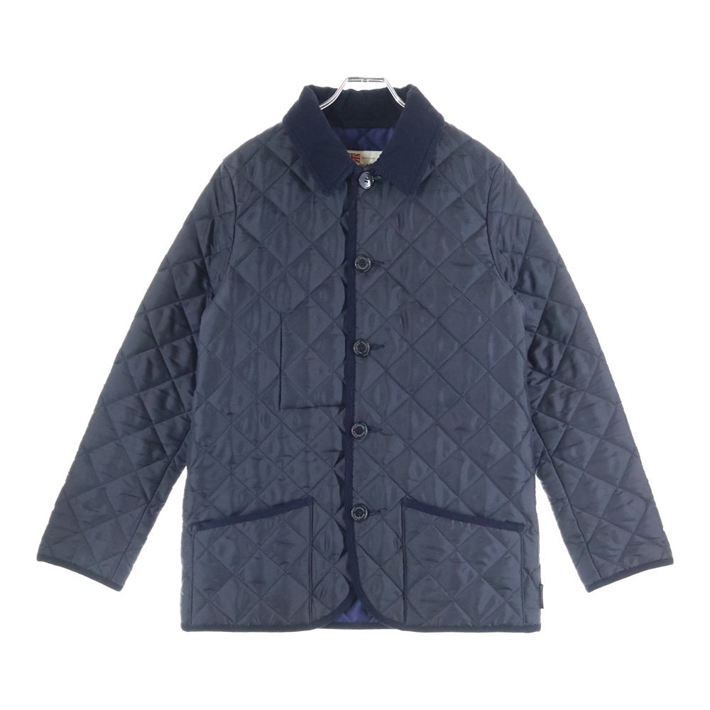 Traditional Weatherwear(トラディショナル ウェザーウェア) 20AW WAVERLY コーデュロイカラー キルティング ジャケット ネイビー G202APQCO0014A