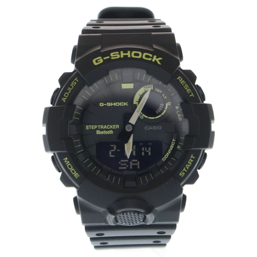 CASIO G-SHOCK(カシオ ジーショック) Gスクワッド デジアナ クォーツ 腕時計 ブラック GBA-800