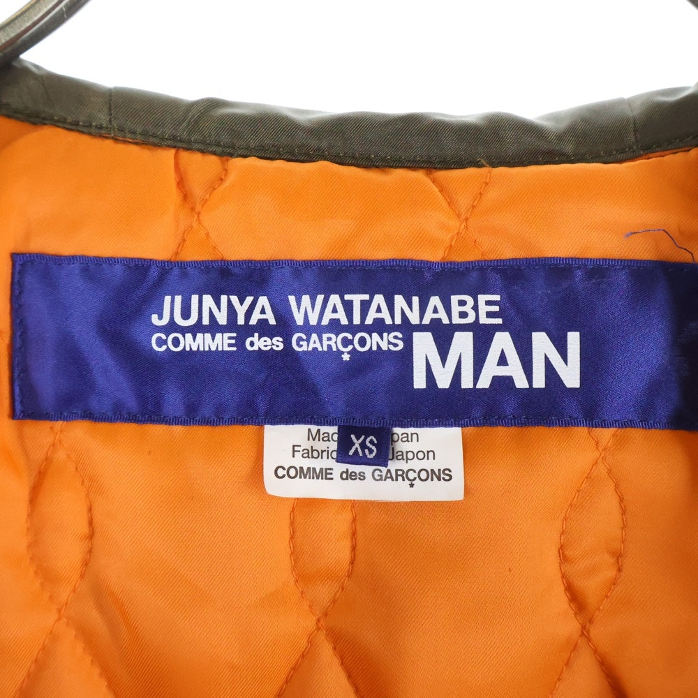 JUNYA WATANABE COMME des GARCONS(ジュンヤワタナベ コムデギャルソン) 19AW チェック ウールツイード ロングコート ブラウン WD-C008 AD2019