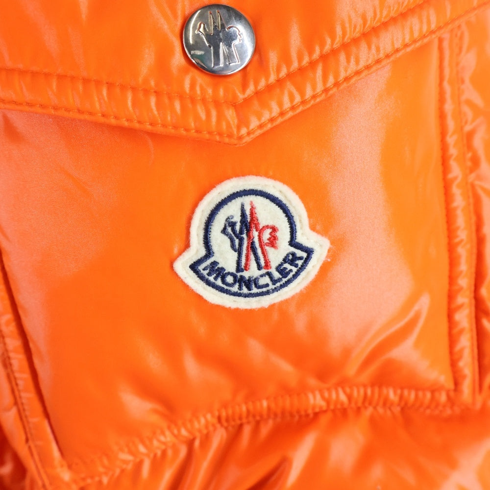 MONCLER(モンクレール) 19AW WILSON ウィルソン フロントロゴパッチ 中綿ダウン時ジャケット オレンジ E20914191005