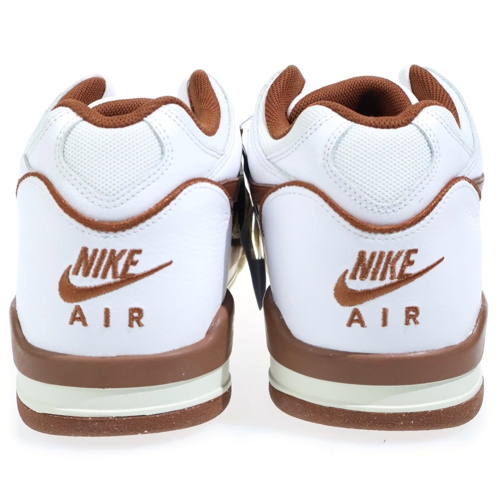 NIKE(ナイキ) ×AIR FLIGHT 89 LOW SP WHITE AND PECAN ステューシー エアーフライト89 ローカットスニーカー ホワイト/ブラウン US12/30cm FD6475-100