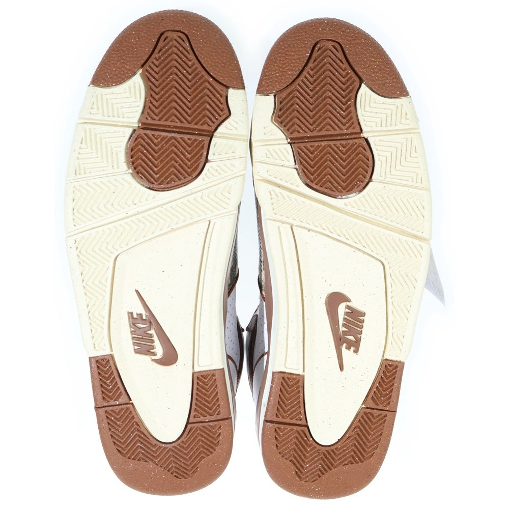 NIKE(ナイキ) ×AIR FLIGHT 89 LOW SP WHITE AND PECAN ステューシー エアーフライト89 ローカットスニーカー ホワイト/ブラウン US12/30cm FD6475-100