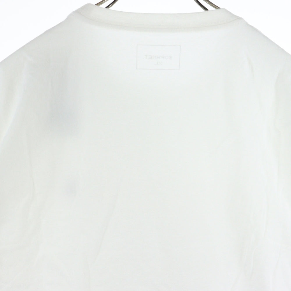 SOPHNET.(ソフネット) SCORPION TEE スコーピオン クルーネック 半袖Tシャツカットソー ホワイト SOPH-000075