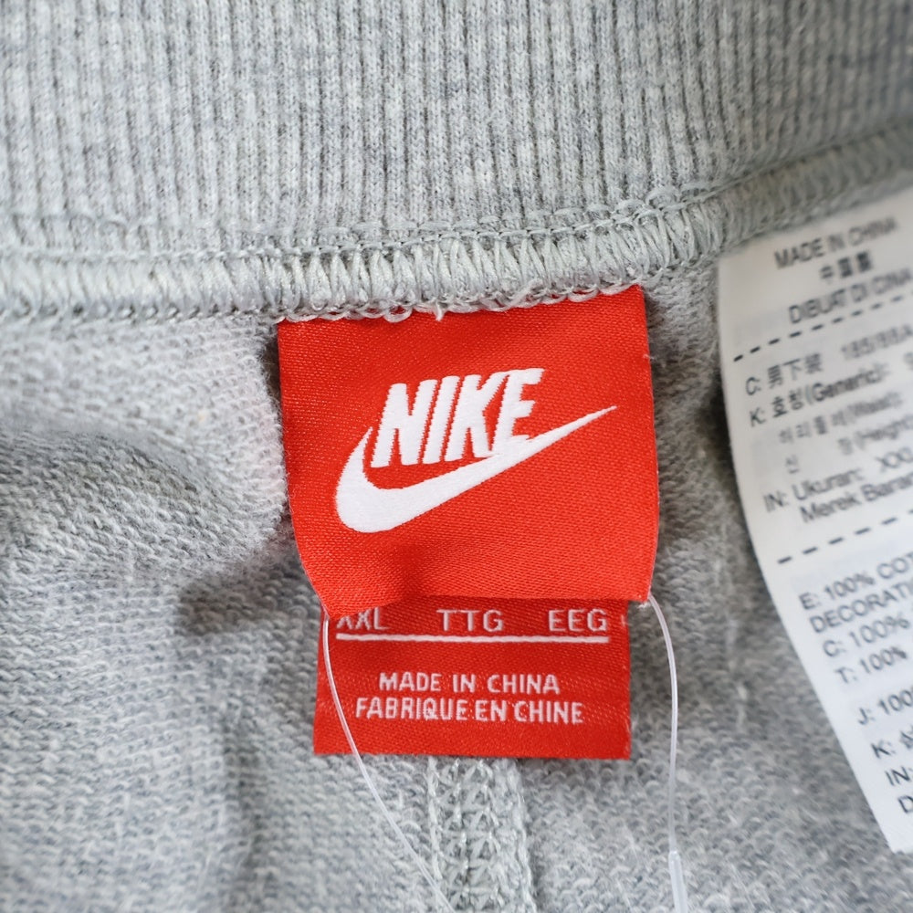 NIKE(ナイキ) SOLSTICE ALUMNI LIGHT WEIGHT SHORT ロゴプリント スウェット ショートパンツ ハーフパンツ ショーツ グレー 728692-063