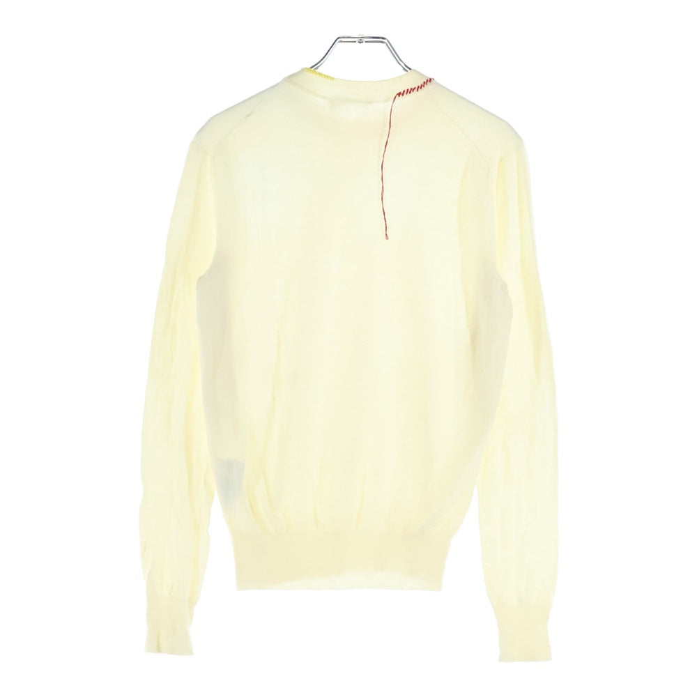 CELINE(セリーヌ) フィービー期 カラーステッチ ウール ニット