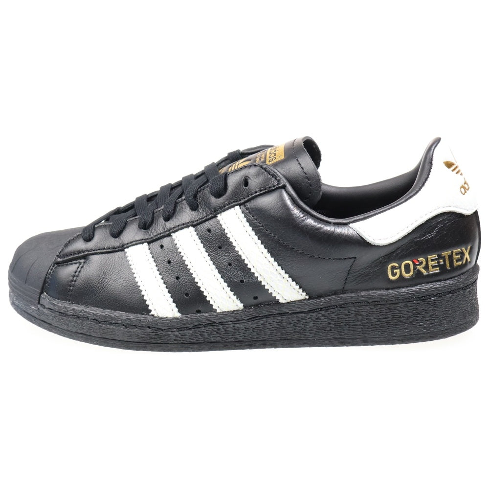 adidas(アディダス) ×atmos Exclusive Superstar 82 GORE-TEX アトモス別注 スーパースター ゴアテックス ローカットスニーカー ブラック US9.5/27.5cm ID3265
