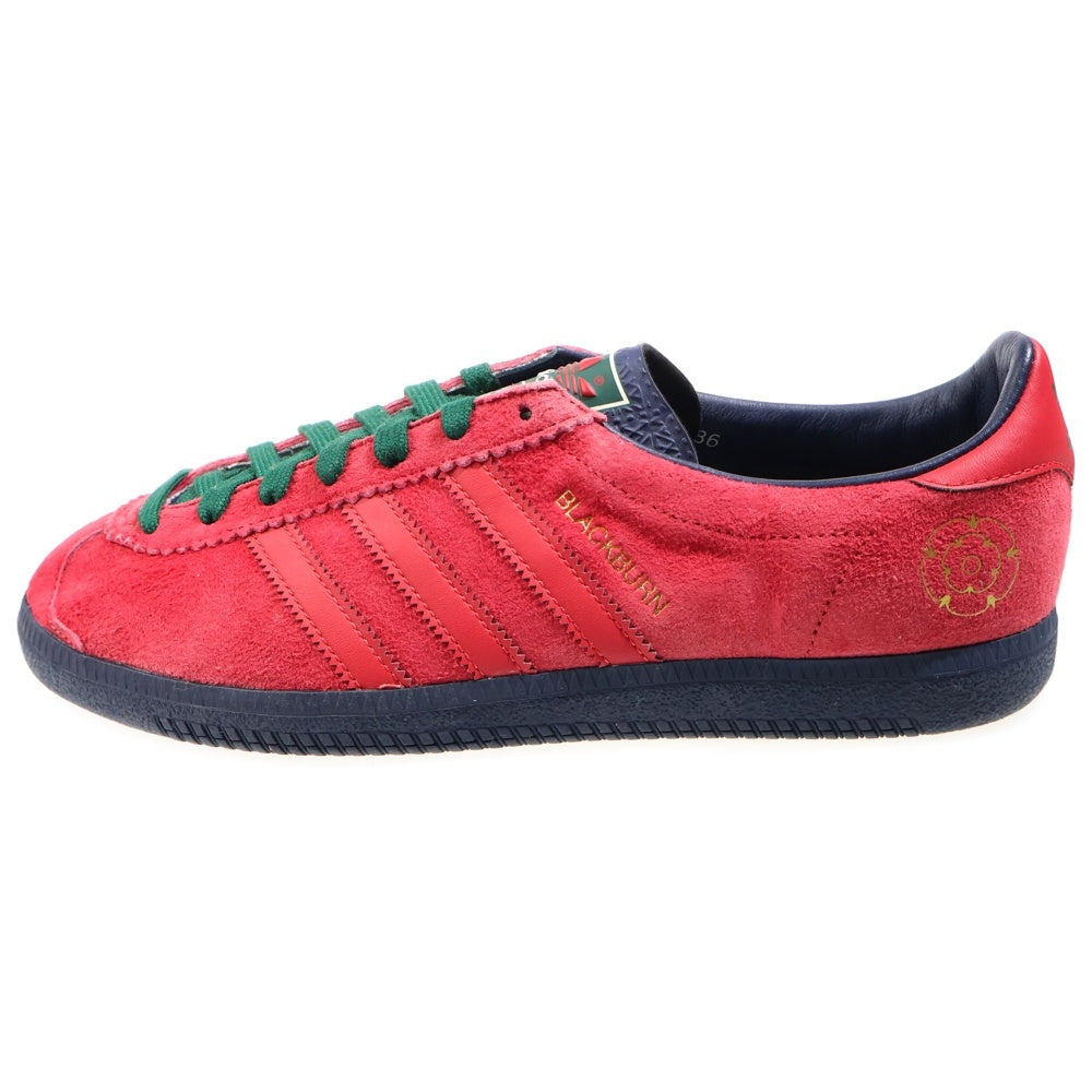 adidas(アディダス) SPZL BLACKBURN EWOOD SCARLET スペツィアル ブラックバーン イーウッド スカーレット ローカットスニーカー レッド US9/27cm GX7829