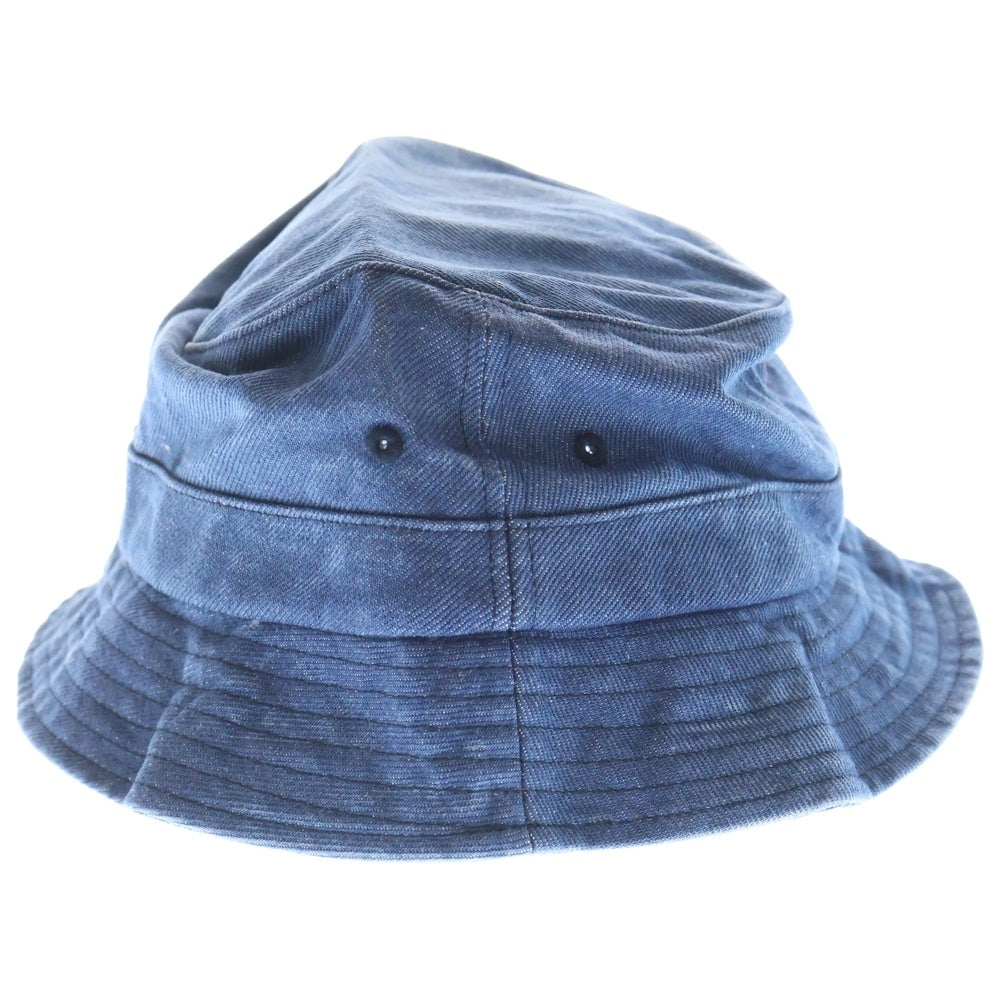 SUPREME(シュプリーム) 24AW Classic Logo Crusher Denim クラシック ロゴ クラッシャー デニムバケットハット インディゴ