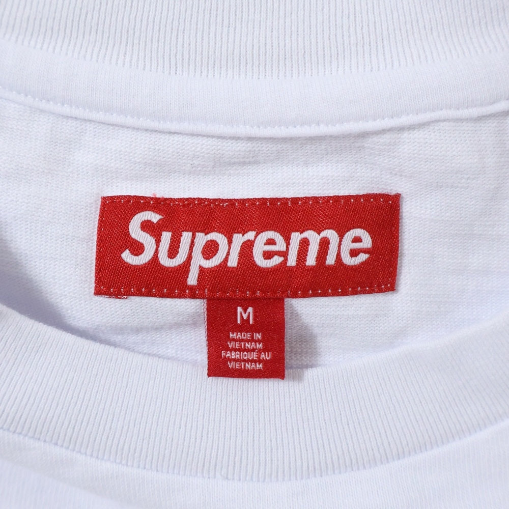SUPREME(シュプリーム) 25SS S/S Pocket Tee ポケット ロゴ刺繍 クルー