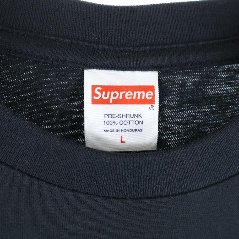 SUPREME(シュプリーム) 25SS Hardcore Tee ハードコア プリントクルーネック半袖Tシャツカットソー ブラック