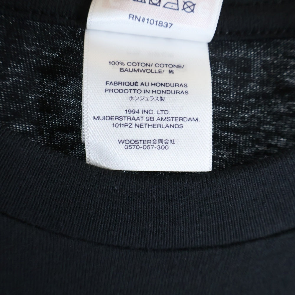 SUPREME(シュプリーム) 25SS Hardcore Tee ハードコア プリントクルーネック半袖Tシャツカットソー ブラック