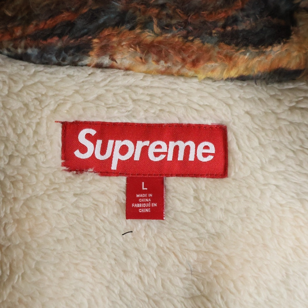 SUPREME(シュプリーム) 25SS Ernie Barnes Fleece Jacket アーニー バーンズ ジップアップ フリース ジャケット マルチ