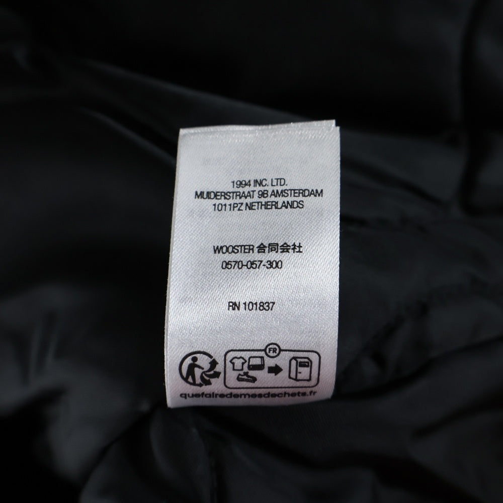 SUPREME(シュプリーム) 24AW Washed Flight Satin N-3B Parka ウォッシュド N-3B ブルゾン ジップアップ ミリタリージャケット ブラック