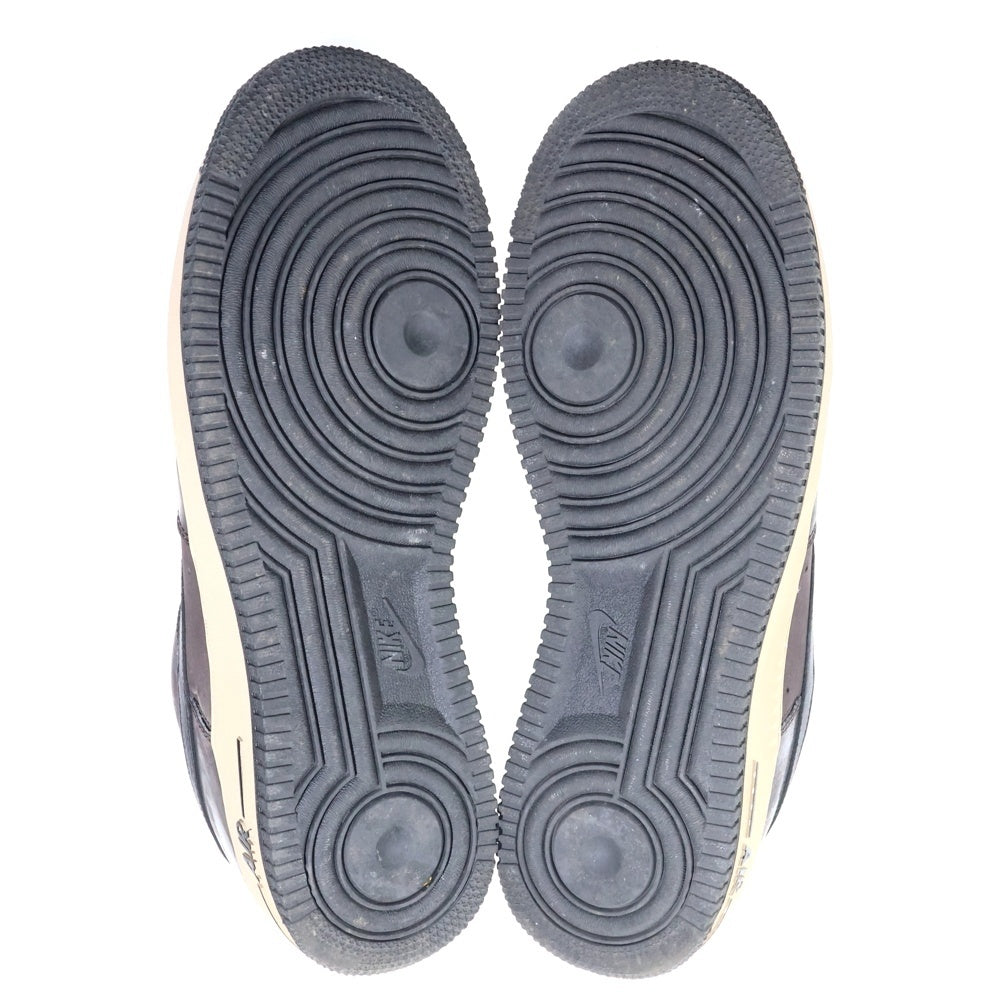 NIKE(ナイキ) 【観賞用2007年製】 AIR FORCE 1 LOW PREMIUM エアフォース1 プレミアム ローカットスニーカー ブラウン/ブラック US9/27cm 313641-201
