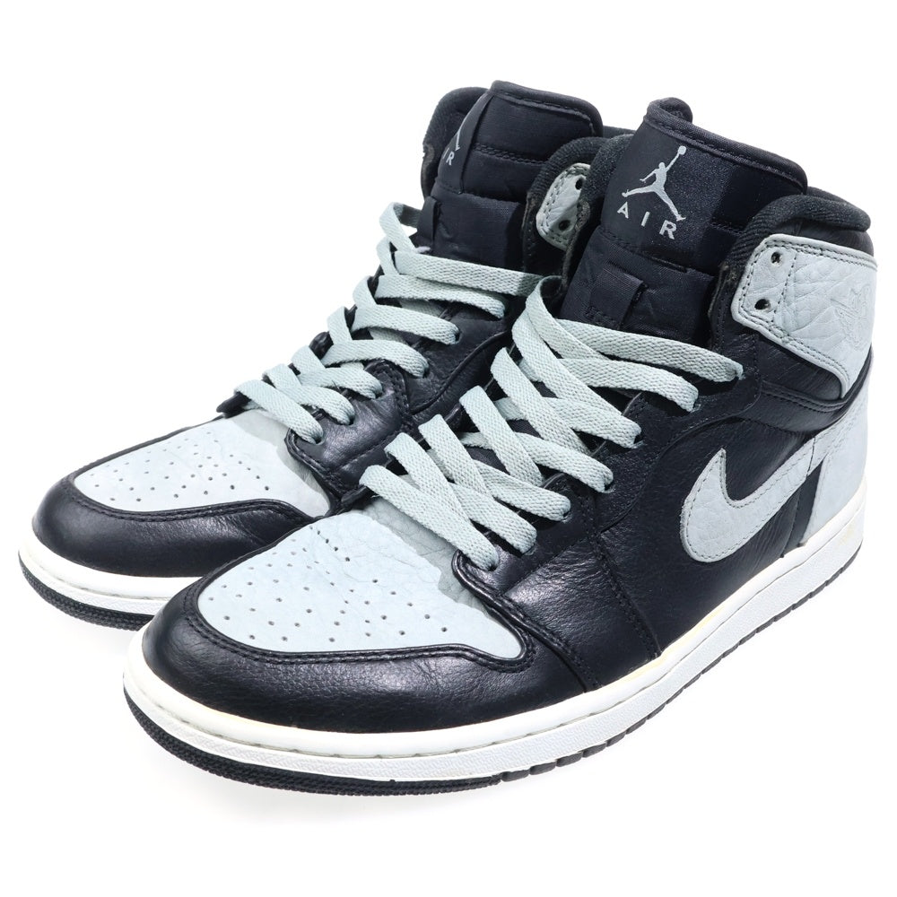 NIKE(ナイキ) 【観賞用2009年製】 AIR JORDAN1 RETRO エアジョーダン1 レトロ ハイカットスニーカー シャドー ブラック/グレー US10/28cm 332550-001
