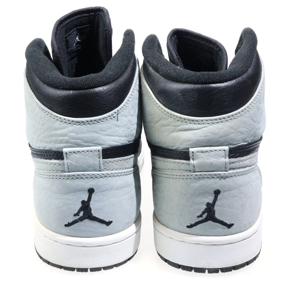 NIKE(ナイキ) 【観賞用2009年製】 AIR JORDAN1 RETRO エアジョーダン1 レトロ ハイカットスニーカー シャドー ブラック/グレー US10/28cm 332550-001