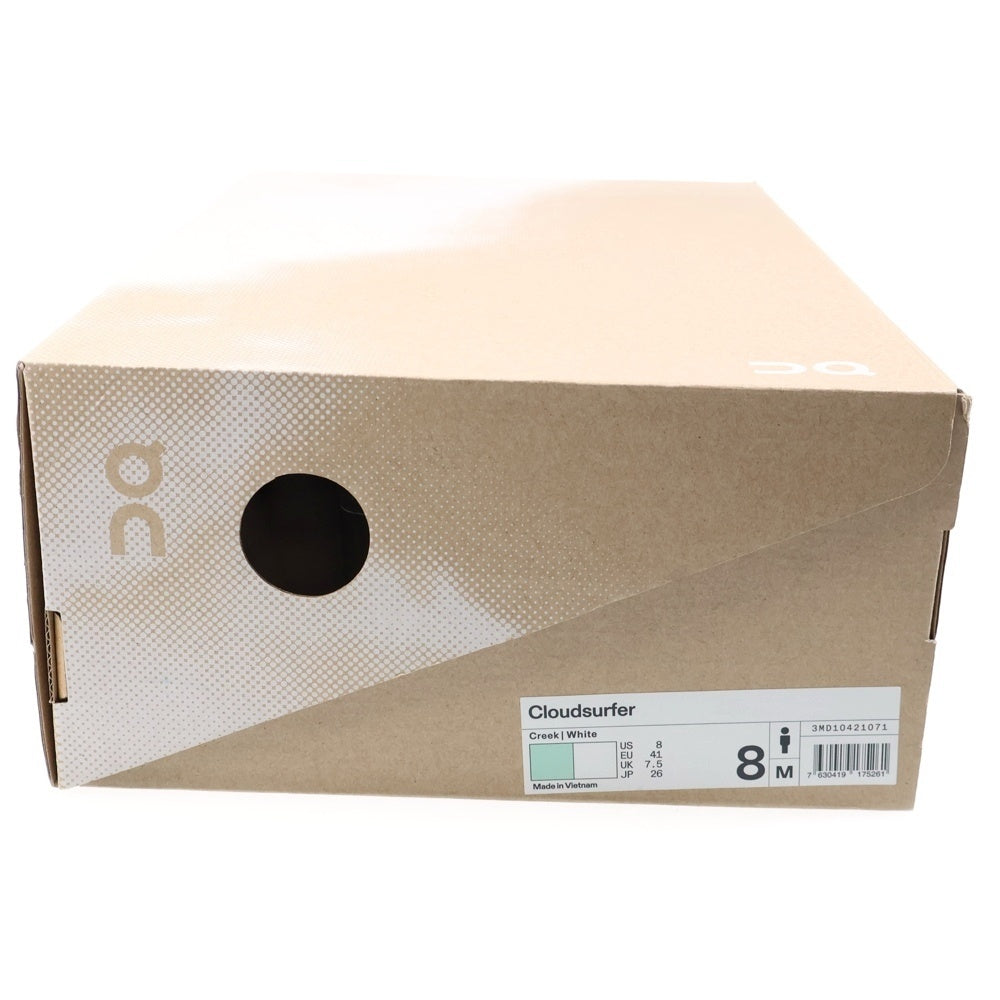 On(オン) Cloudsurfer クラウドサーファー メッシュ ローカットスニーカー グリーン US8/26cm 3MD10421071