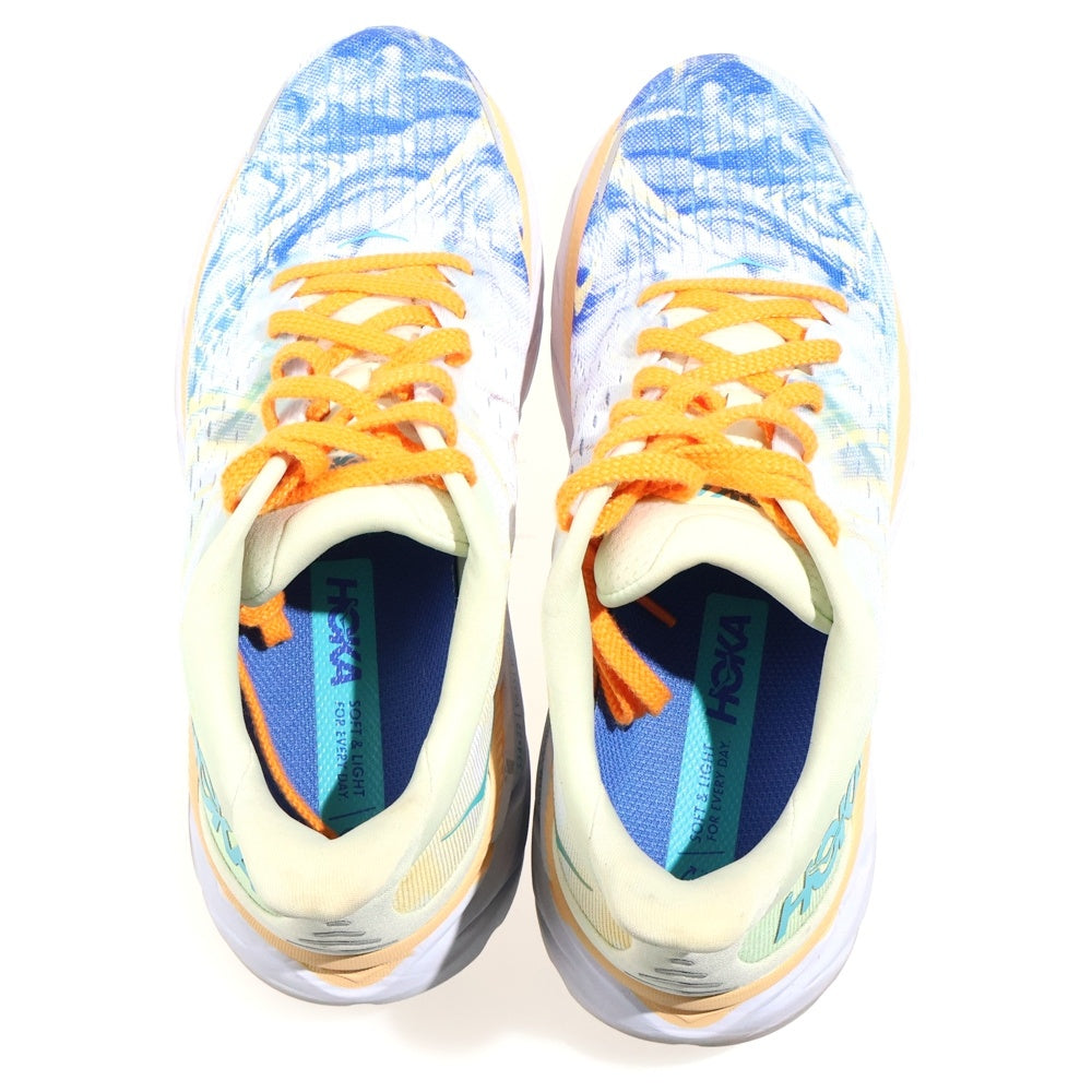 HOKA ONE ONE(ホカオネオネ) M CLIFTON8 クリフトン8 メッシュ ローカットスニーカー ホワイト US8D/26cm 1119393