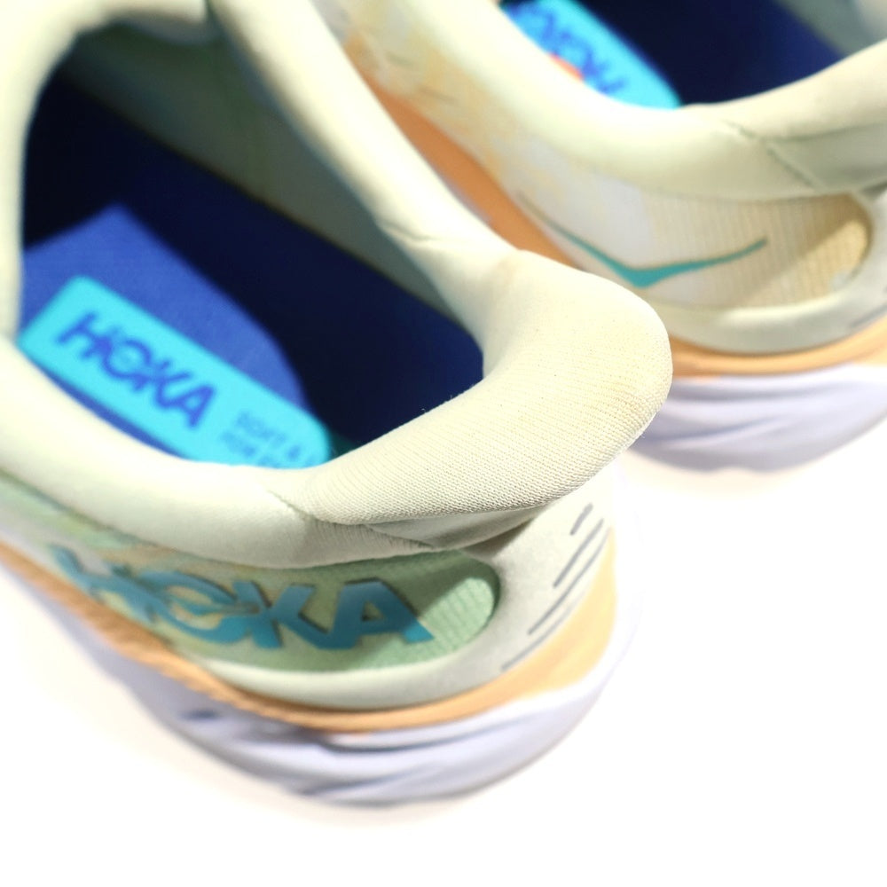 HOKA ONE ONE(ホカオネオネ) M CLIFTON8 クリフトン8 メッシュ ローカットスニーカー ホワイト US8D/26cm 1119393