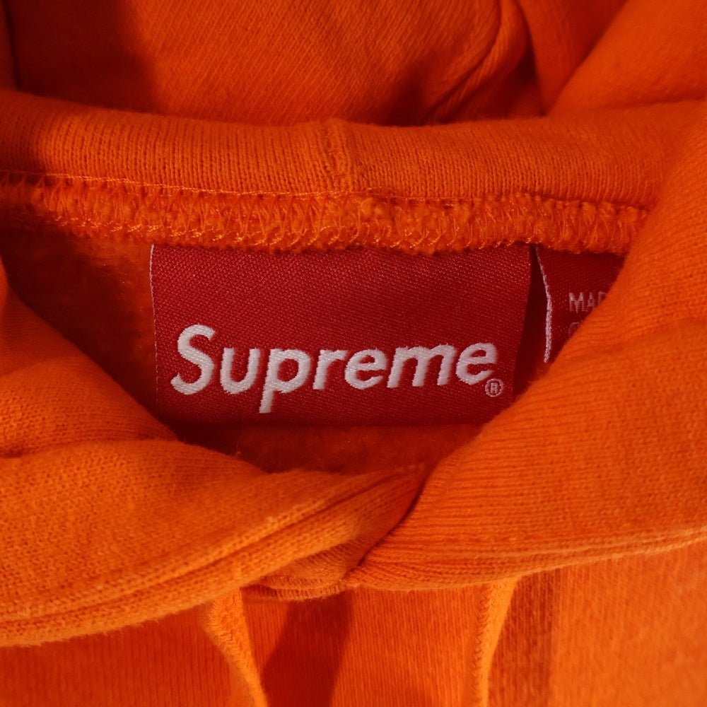 SUPREME(シュプリーム) 23SS Worldwide Hooded Sweatshirt ワールドワイド バックプリント フーデッドスウェットシャツ パーカー オレンジ