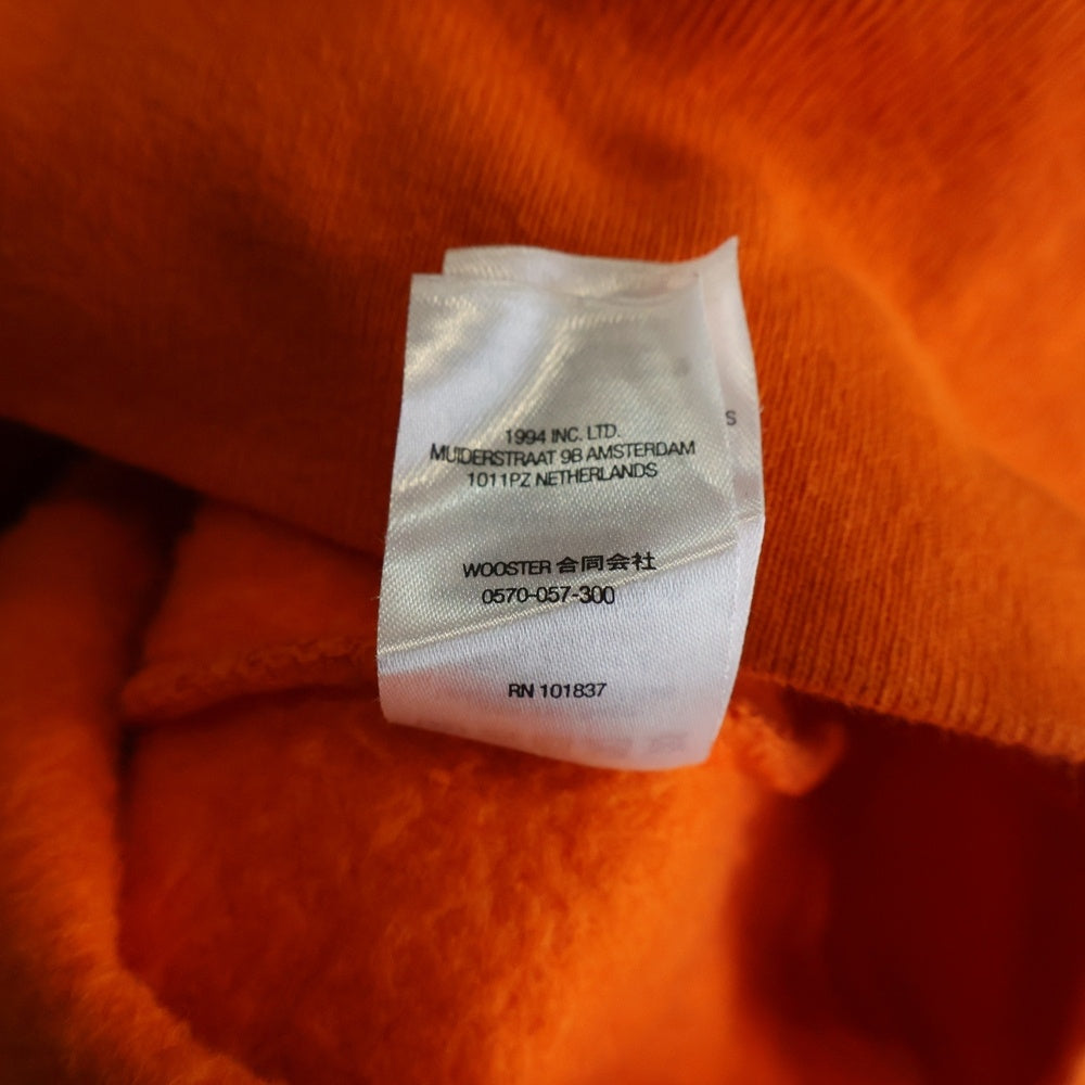 SUPREME(シュプリーム) 23SS Worldwide Hooded Sweatshirt ワールドワイド バックプリント フーデッドスウェットシャツ パーカー オレンジ