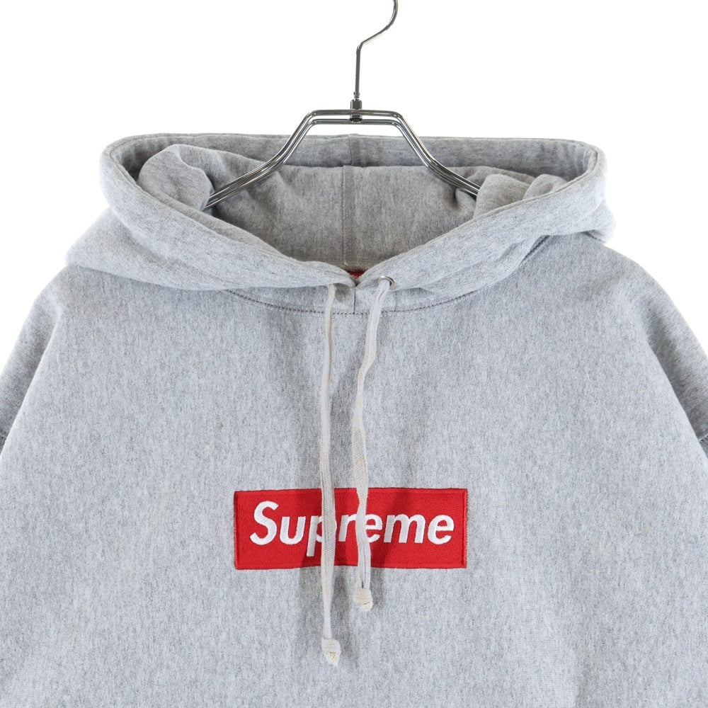 SUPREME(シュプリーム) 12AW Box logo Hooded Sweatshirt ボックスロゴ フーデッドスウェットシャツ パーカー グレー