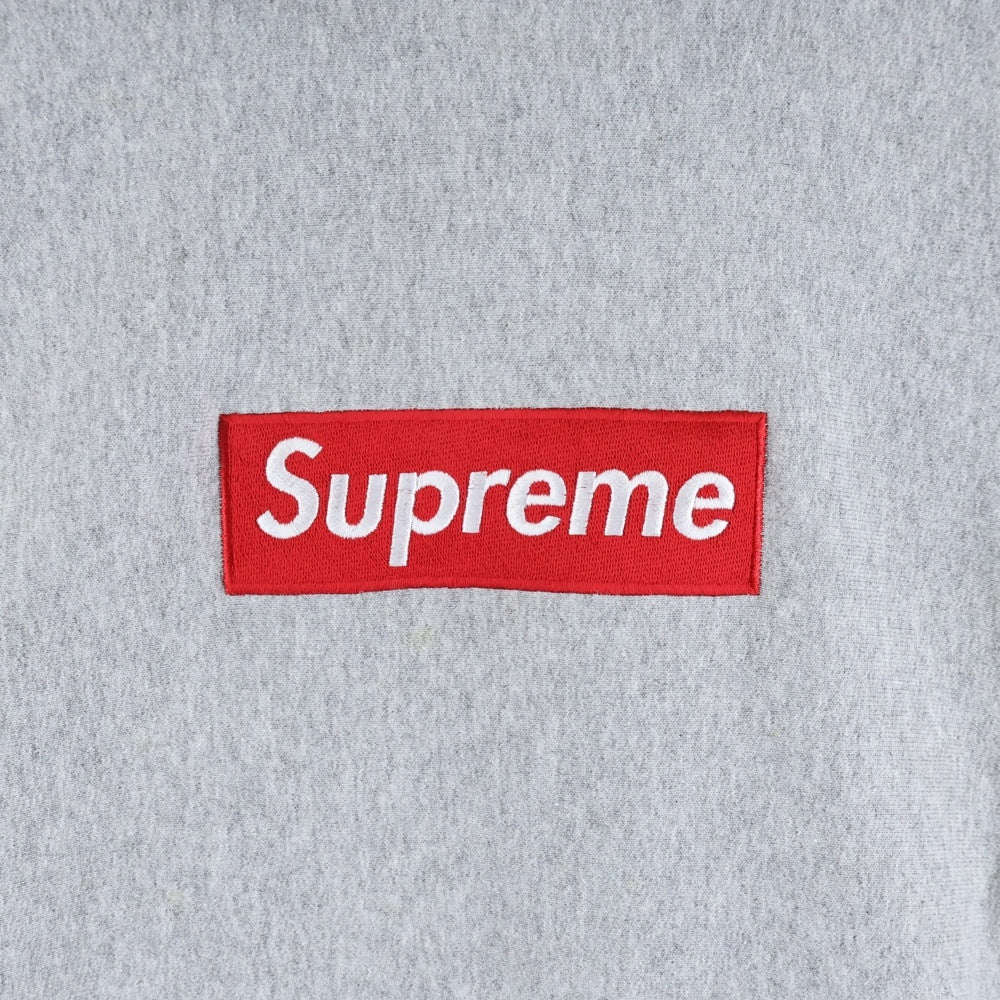 SUPREME(シュプリーム) 12AW Box logo Hooded Sweatshirt ボックスロゴ フーデッドスウェットシャツ パーカー グレー