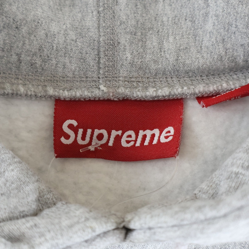 SUPREME(シュプリーム) 12AW Box logo Hooded Sweatshirt ボックスロゴ フーデッドスウェットシャツ パーカー グレー