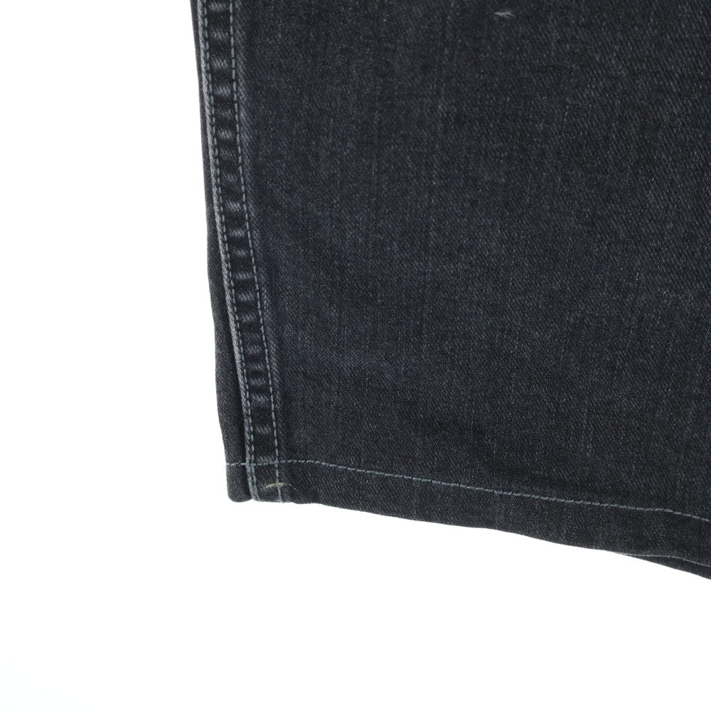 LOUIS VUITTON(ルイヴィトン) ブラックデニム ハーフパンツ ダミエ RM121D MSDP21DBE