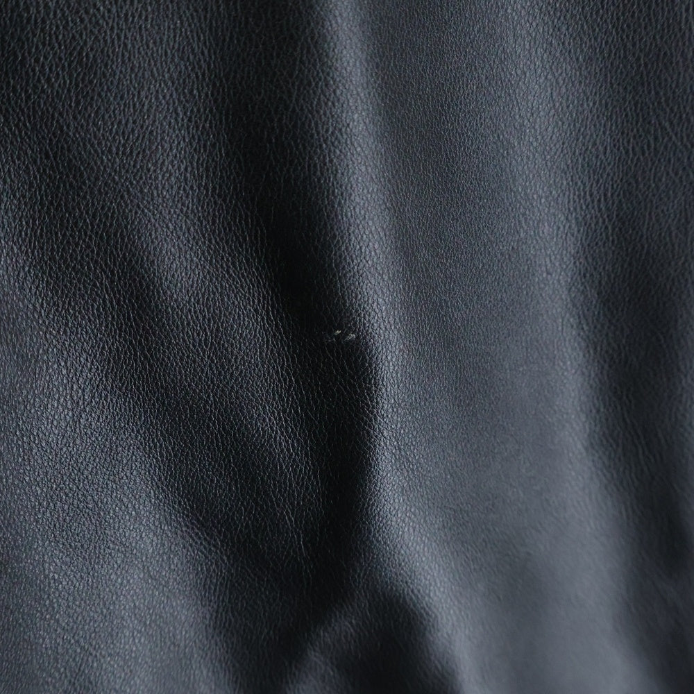 BALENCIAGA(バレンシアガ) Super Smooth Leather Oversized Jacket スムースレザー オーバーサイズド レザージャケット ブラック 773440