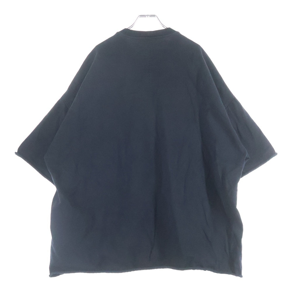 Rick Owens(リックオウエンス) 22SS Tommy Tee トミー 半袖Tシャツ ブラック RU01B1283-BA