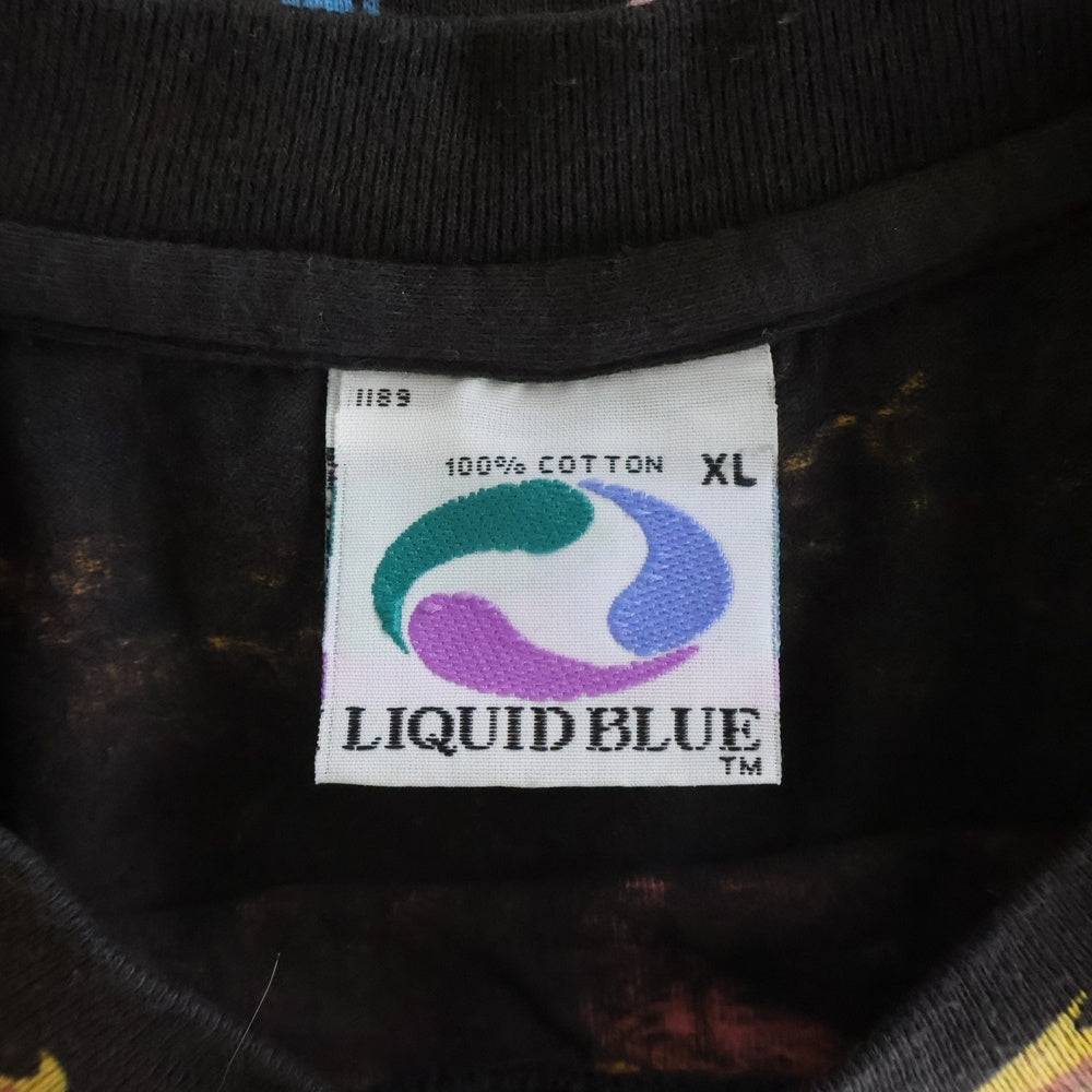 VINTAGE(ヴィンテージ) 90s LIQUID BLUE ウルヴァリン 半袖Tシャツ ブラック