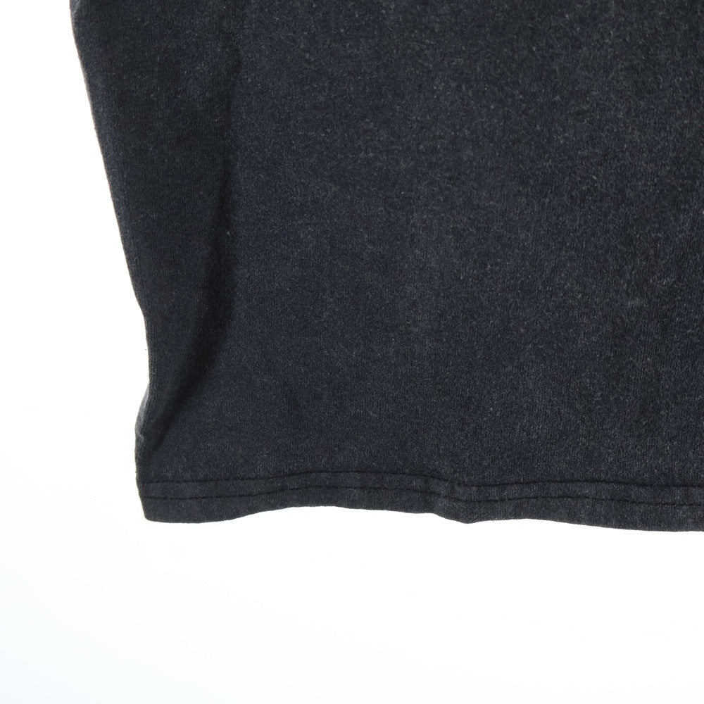 MAYO(メイヨー) FORGET ME NOT プリント半袖Tシャツ ブラック