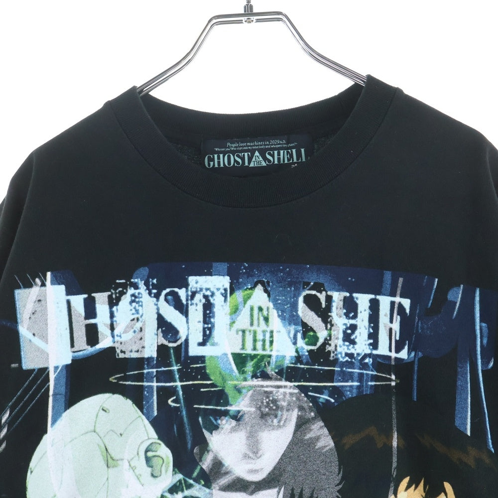 ATMOS(アトモス) xKosuke Kawamura GHOST IN THE SHELL 攻殻機動隊 01 半袖プリントTシャツ ブラック