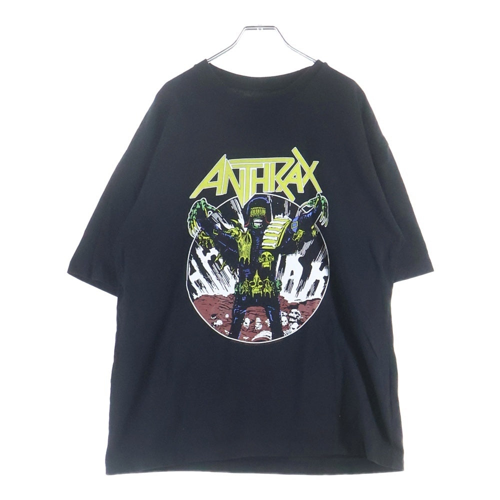 NEIGHBORHOOD(ネイバーフッド) 23AW ANTHRAX NO FRILLS T-SHIRT アンスラックス バンドTシャツ ブラック