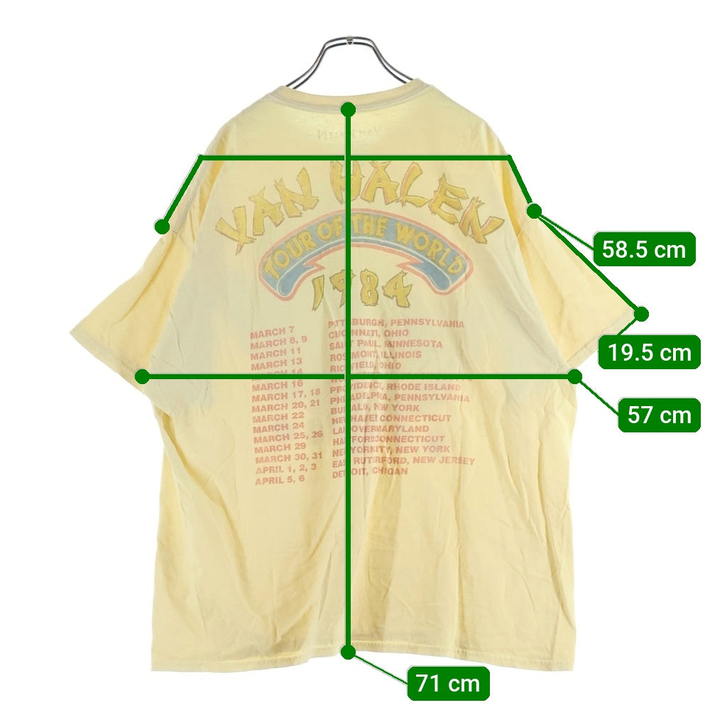 VINTAGE(ヴィンテージ) VAN HALEN ヴァンヘイレン 半袖Tシャツ ホワイト