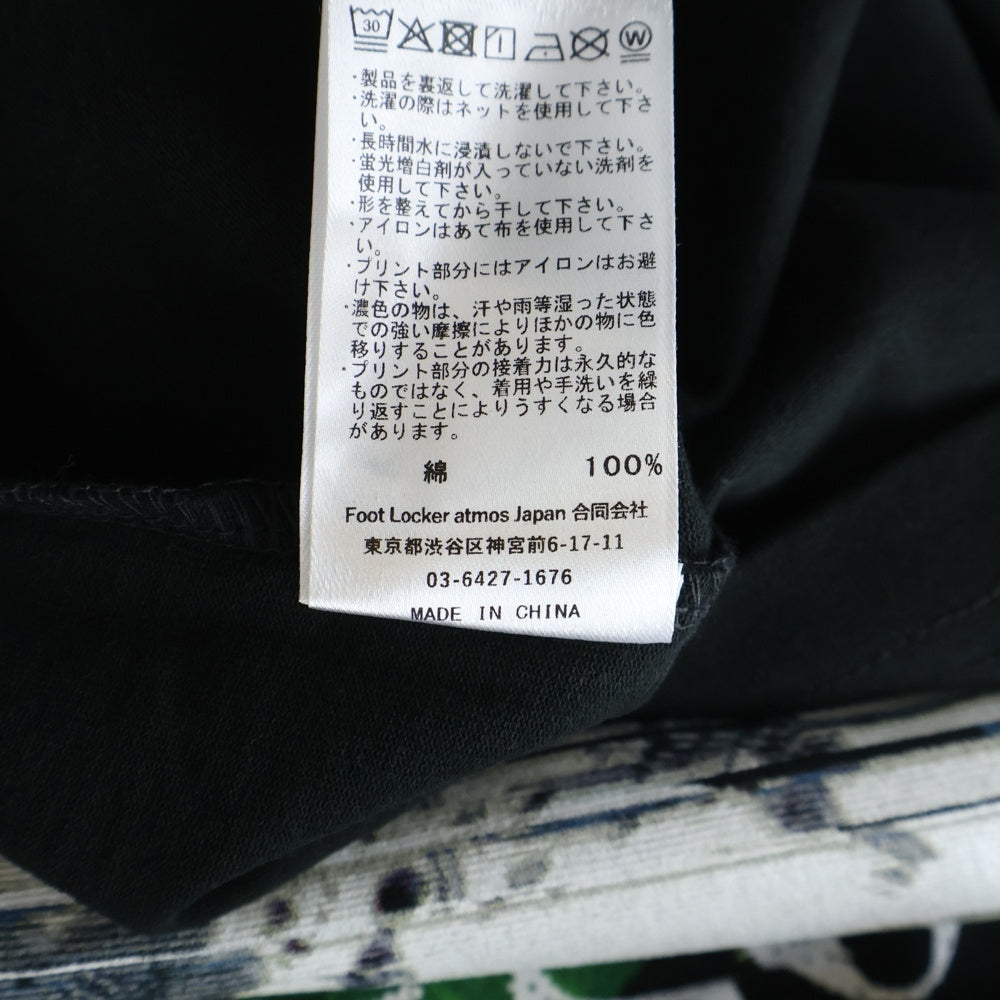 ATMOS(アトモス) xKosuke Kawamura GHOST IN THE SHELL 攻殻機動隊 02 半袖プリントTシャツ ブラック